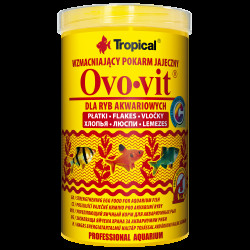 Корм Tropical Ovo-Vit для всіх акваріумних риб пластівці 200 г/ 1 л