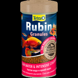 Корм Tetra Rubin Granules для акваріумних рибок для яскравості забарвлення гранули 100 г/ 250 мл