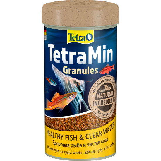 Корм Tetra Min Granules для акваріумних рибок гранули 100 г/ 250 мл