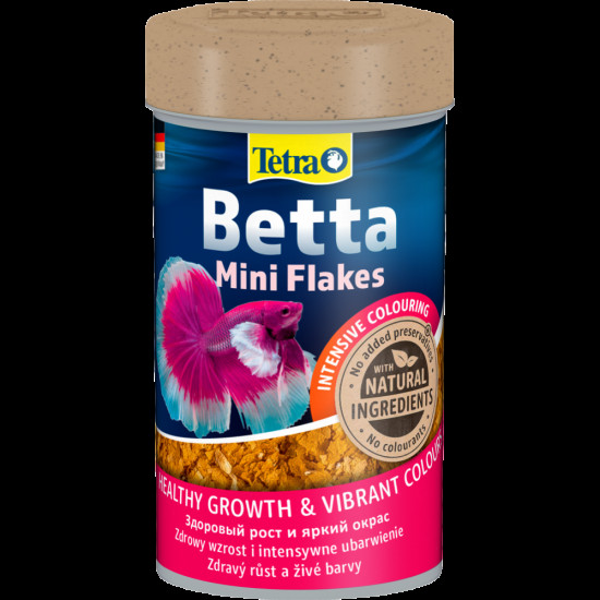 Корм Tetra Min Betta для рибок півників пластівці 100 мл
