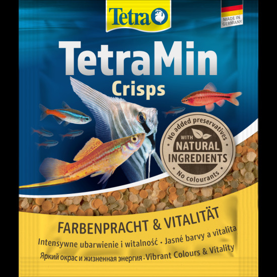 Корм сухий Tetra Min Crisps для акваріумних риб чіпси 12 г