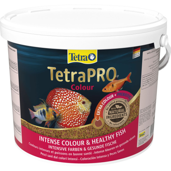 Корм Tetra Pro Colour Multi-Crisps для акваріумних риб для яскравого забарвлення чіпси 10 л/ 2,1 кг