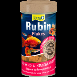 Корм Tetra Rubin Flakes для акваріумних рибок для забарвлення пластівці 52 г/ 250 мл