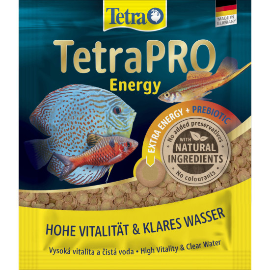 Корм сухий Tetra PRO Energy Multi-Crisps для акваріумних риб чіпси 12 г
