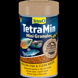 Корм сухий Tetra Min Mini Granules для акваріумних рибок в гранулах 45 г