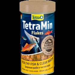 Корм сухий Tetra Min Flakes для тропічних акваріумних рибок в пластівцях 250 мл