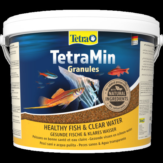 Корм Tetra Min Granules для акваріумних рибок гранули 4,2 кг/ 10 л