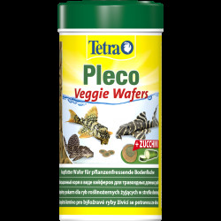 Корм Tetra Pleco Veggie Wafers для травоїдних донних рибок пластинки 110 г/ 250 мл