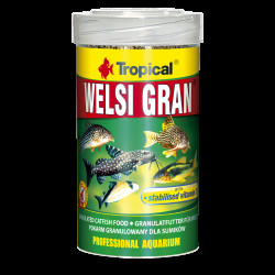 Корм Tropical Welsi Gran для акваріумних донних риб гранули 65 г/ 100 мл