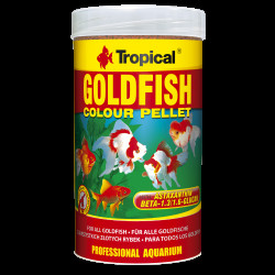 Корм Tropical Goldfish Color Pellet для золотих рибок гранули 90 г / 250 мл