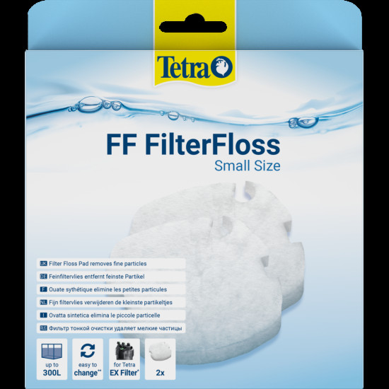 Вкладиш Tetra Filter Floss для зовнішнього фільтра EX 600/1000 волокнистий 2 шт