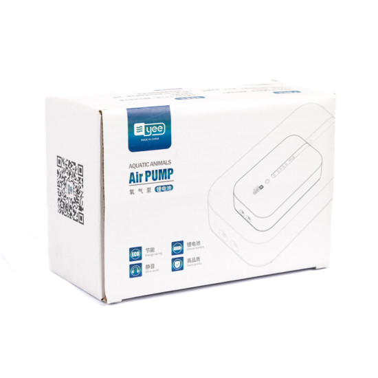Компресор Yee для акваріума акумуляторний з USB кабелем 3 Вт