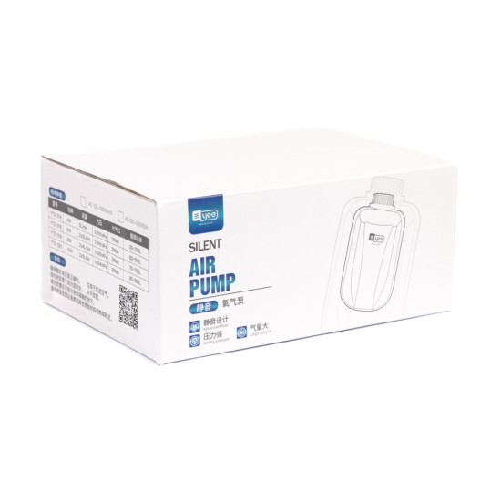 Компресор Yee для акваріума з двома виходами 6 Вт