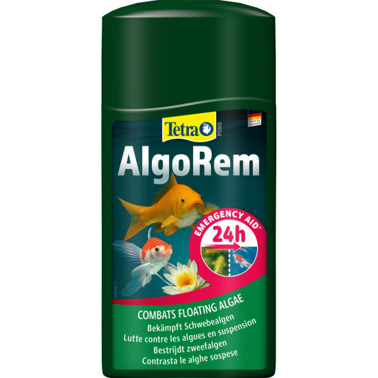 Засіб Tetra Pond AlgoRem для ставка для боротьби з каламутною зеленою водою 1 л на 15000 л