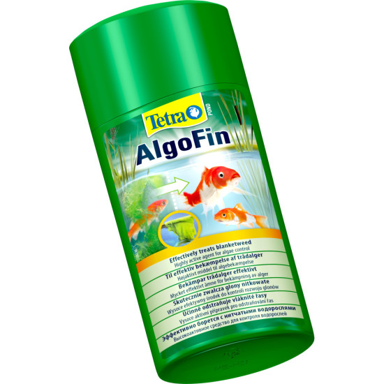 Засіб Tetra Pond AlgoFin для ставка для боротьби з ниткоподібними водоростями 500мл на 10000л
