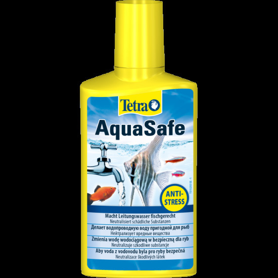 Засіб Tetra Aqua Safe для підготовки води в акваріумі 250 мл на 500 л