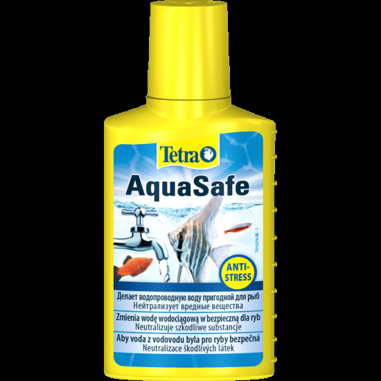 Засіб Tetra Aqua Safe для підготовки води в акваріумі 100 мл на 200 л
