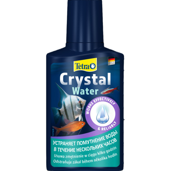 Засіб Tetra Crystal Water для акваріума від помутніння води 100мл на 200л