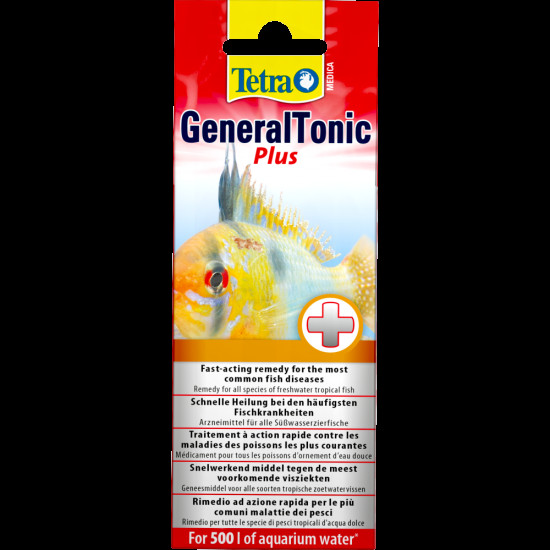 Засіб Tetra Medica General Tonic Plus для риб лікарський від бактеріальних та паразитарних захворювань 20 мл на 500 л