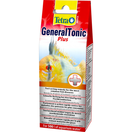 Засіб Tetra Medica General Tonic Plus для риб лікарський від бактеріальних та паразитарних захворювань 20 мл на 500 л