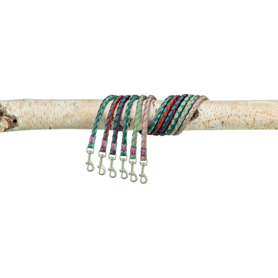 Повідок Trixie Cavo для собак L–XL 1 м діаметр 18 мм аква-графіт