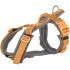 Шлея Trixie Premium для собак трекінгова M 53–64 см 20 мм оранжево-сіра