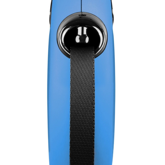 Повідець-рулетка Flexi для собак New Classic стрічка синя розмір L 5 м/ 50 кг