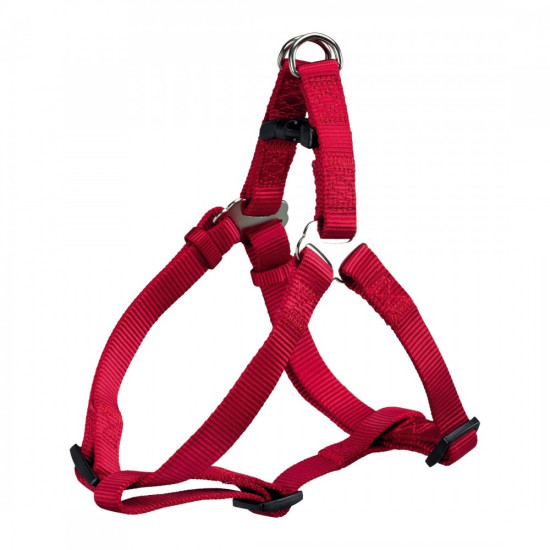Шлея-петля Trixie для собак Premium нейлон червона розмір L 65-80 см/25 мм