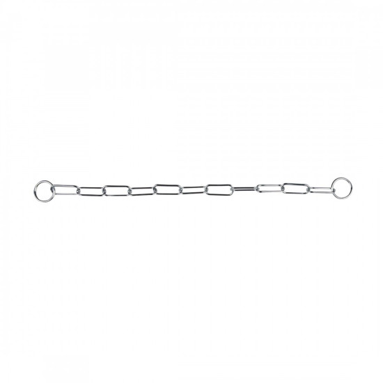 Ланцюг-зашморг Trixie для собак велика ланка хромований 46 см/3 мм