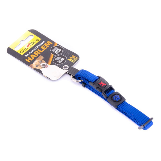 Нашийник GimDog для собак Harlem блакитний неопрен 25-40 см/15 мм