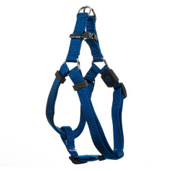 Шлея GimDog для собак Harlem X блакитна нейлон 45-63 см/15 мм
