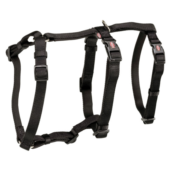 Шлея Trixie для собак L-XL 75-100 см х 25 мм чорна