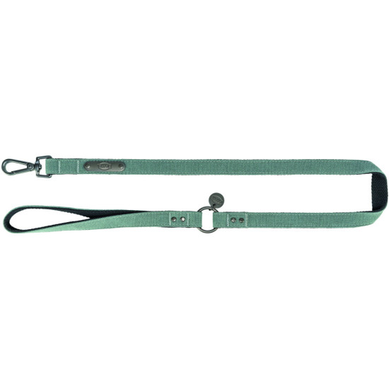 Повідок Trixie CityStyle для собак бавовна S–M 1,2 м 13 мм світло-зелений