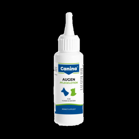 Гігієнічний засіб Canina для собак і котів для догляду за очима лосьйон 100 мл