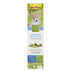 Шампунь GimDog Natural Solution для цуценят липа ромашка та солодке мигдальне масло 250 мл