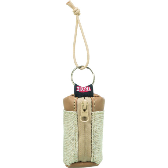 Диспенсер Trixie з пакетами для фекалій полотно зі штучною шкірою 1 упаковка 20 пакетів