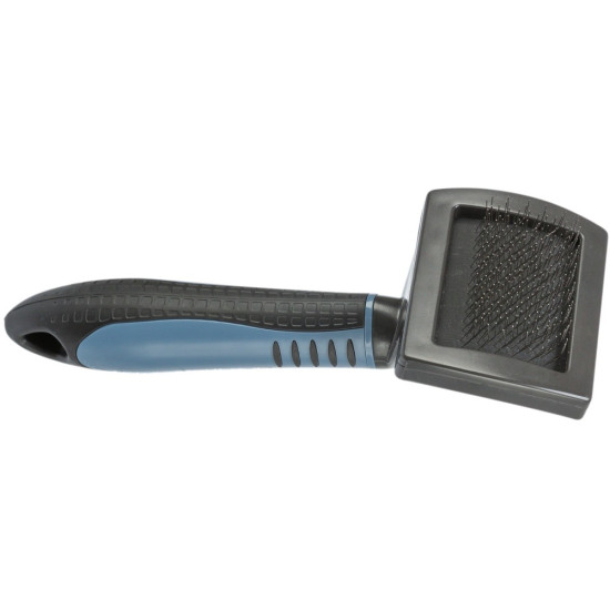 Щітка Trixie для котів  пластик металева щетина   7*16см