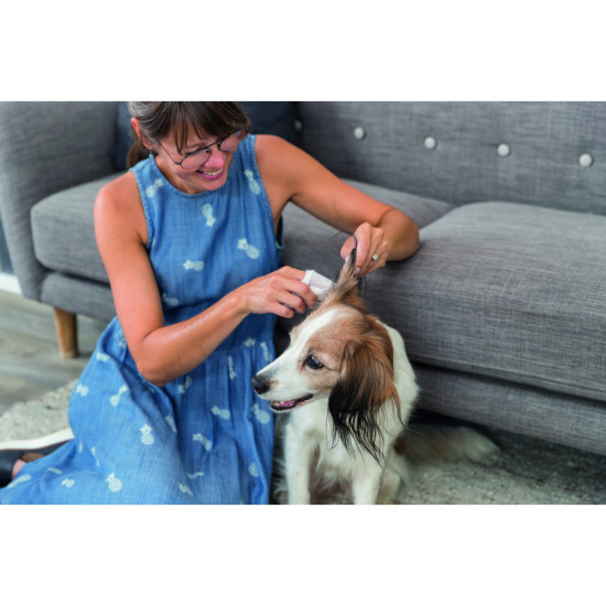 Серветки Trixie     для догляду за вухами   30шт