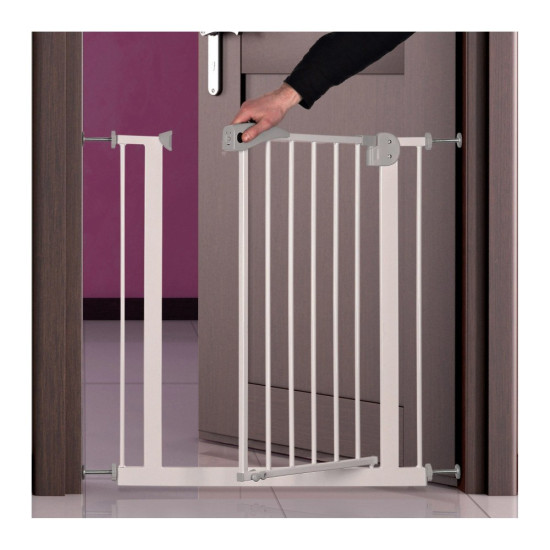 Бар_єр-перегородка Trixie для собак міжкімнатний металевий 75-85 см/76 см