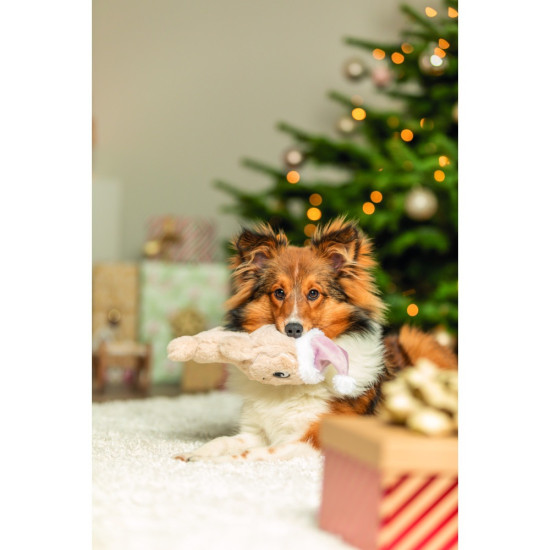 Іграшка Trixie для собак імбирне печиво з пискавкою плюшеве 22 см