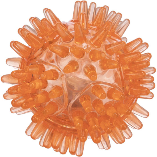 Іграшка Trixie для собак М_яч голчастий миготливий гума 5 см