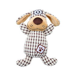 Іграшка Trixie для собак Собака в клітинку плюш/поліестер 26 см
