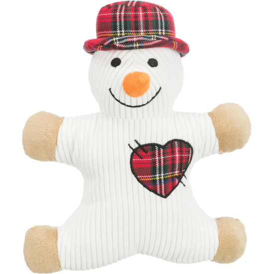 Іграшка Trixie для собак Різдвяний Санта/Сніговик плюш 29 см