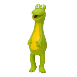 Іграшка Eastland для собак Жаба з пискавкою вінілова зелена 28,5 см