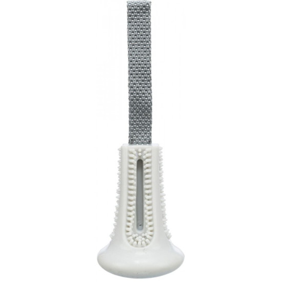 Іграшка Trixie для собак Дзвіночок на ремінці для ласощів каучук 11х22 см