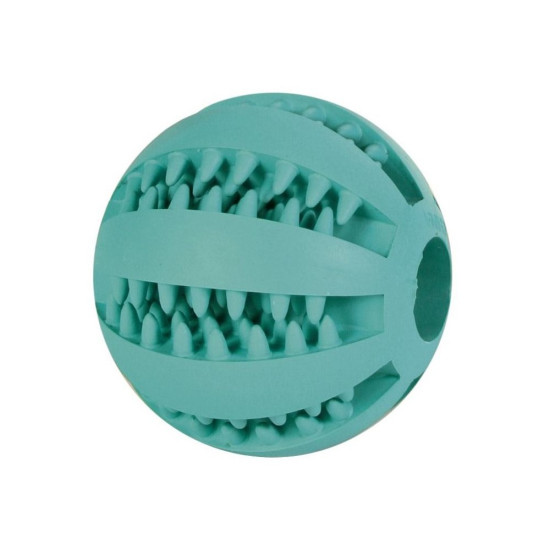 Іграшка Trixie Denta Fun для собак М яч бейсбольний для чистки зубів з м ятою 7 см