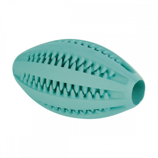 Іграшка Trixie Denta Fun для собак М яч регбі для чистки зубів з м ятою 11 см