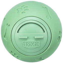 Іграшка Trixie для собак Куля для ласощів пластик 7 см зелена