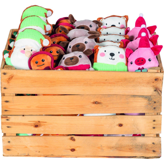 Іграшка Trixie для собак Різдв’яна свинка плюш 19 см