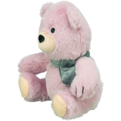 Іграшка Trixie для собак Різдвяний ведмедик плюшевий 19 см